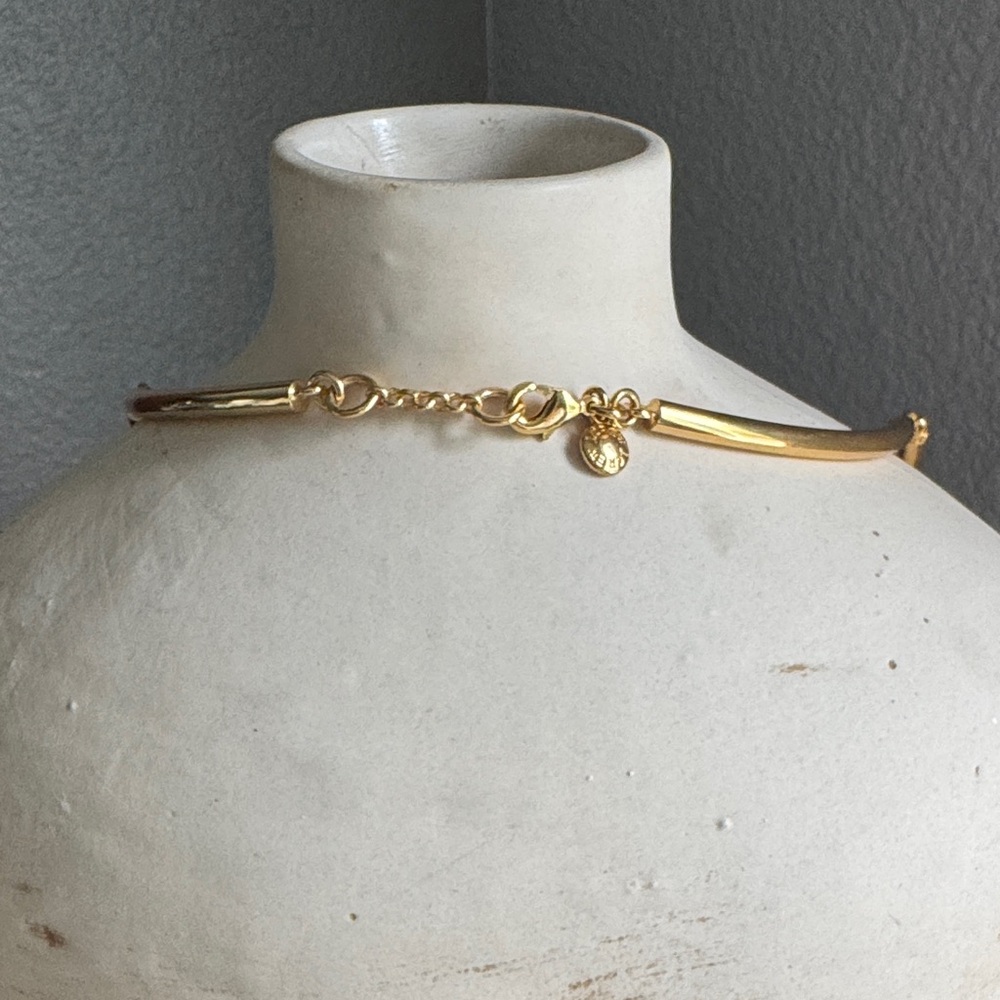 J. Crew Gold Choker Necklace - Picture 2 of 3